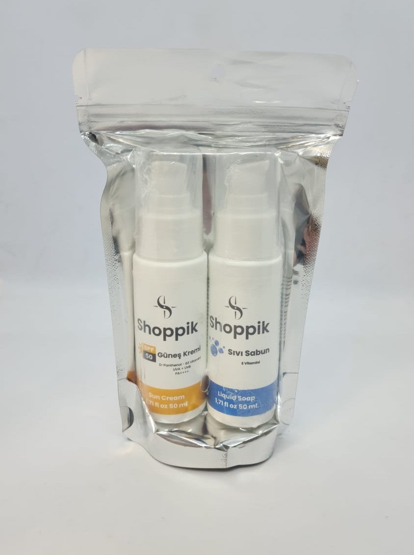 Vitamin E Fragrance-Free Liquid Soap – Wudu-Friendly – 50 ml x2